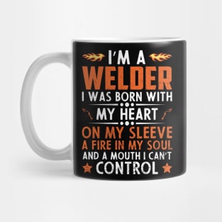 Funny Welder Quotes Retro Welding Mug